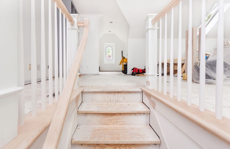 Banister Sanding in Kansas City, KS