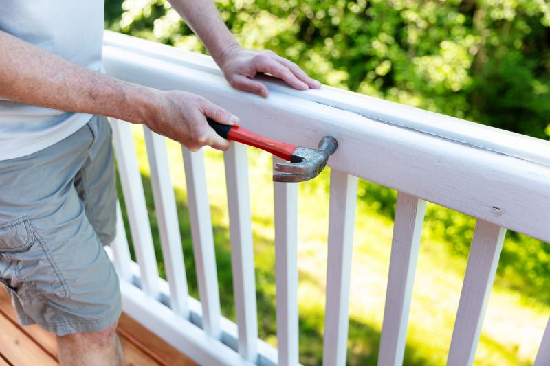 Wood Handrail Repair in Alpharetta, GA