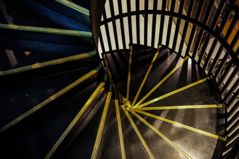 Curved Staircase Installation in Olathe, KS