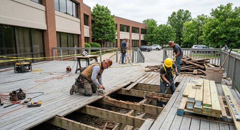 Deck Beam Repair in Redmond, WA