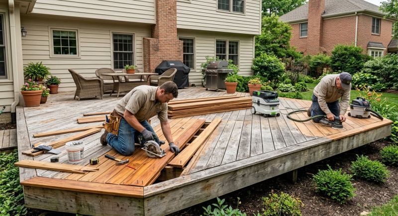 Deck Column Repair in Redmond, WA