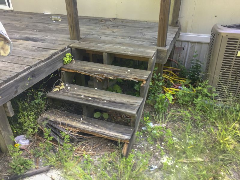 Deck Stairs Installation in Conroe, TX