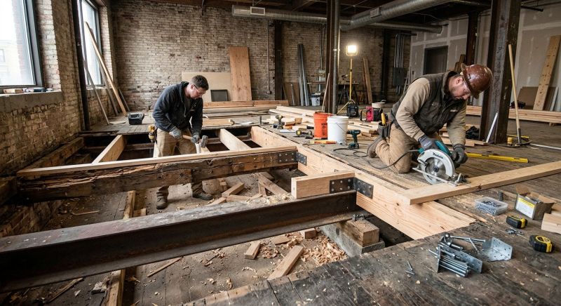 Floor Framing Replacement in Wilmington, NC