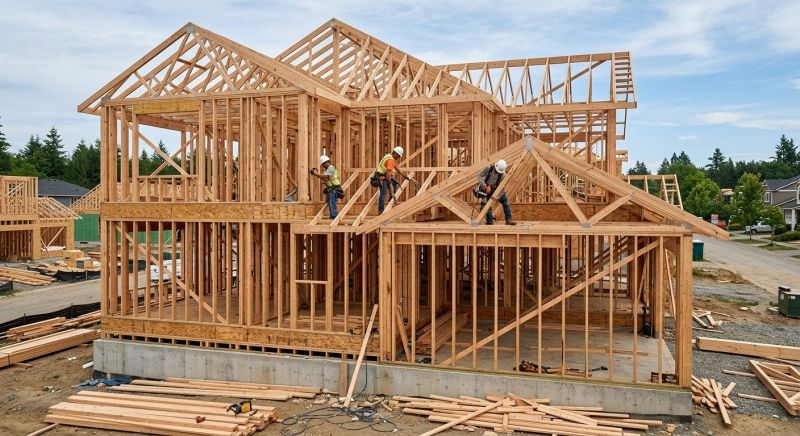 House Framing in Wilmington, NC