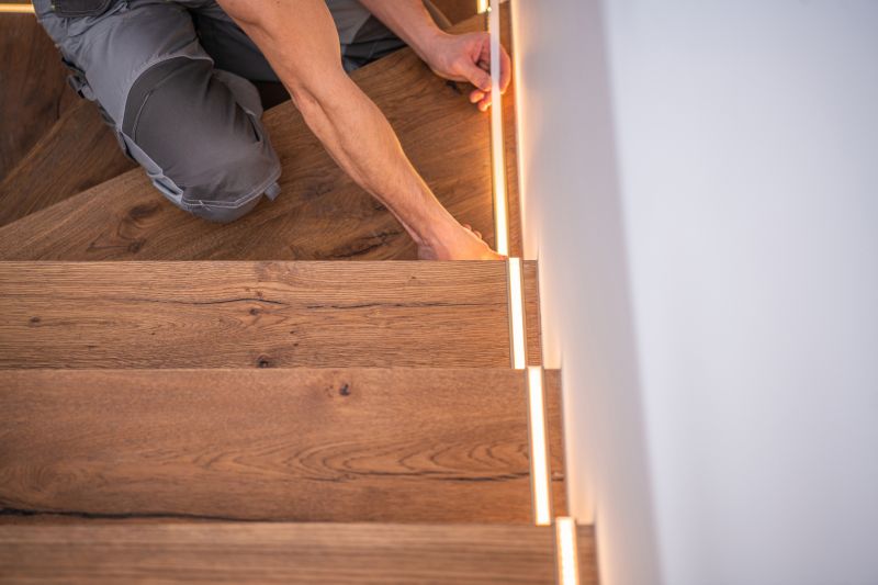 Oak Stairs Installation in Conroe, TX