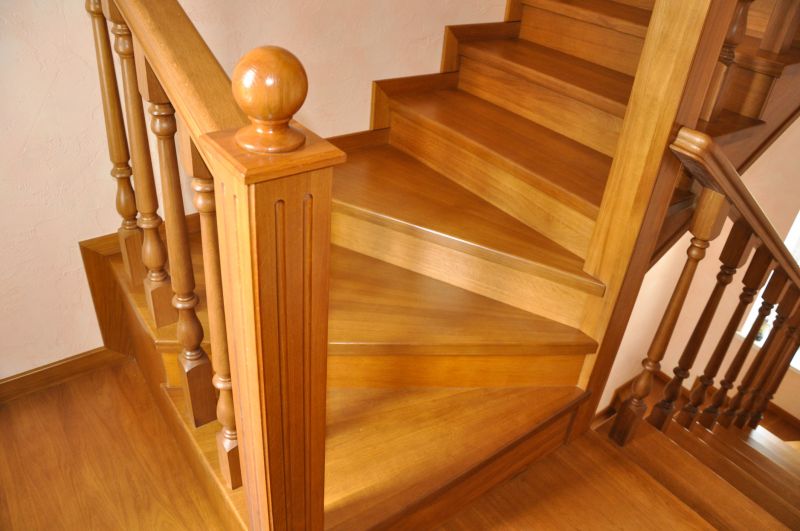 Oak Stairs Installation in Olathe, KS