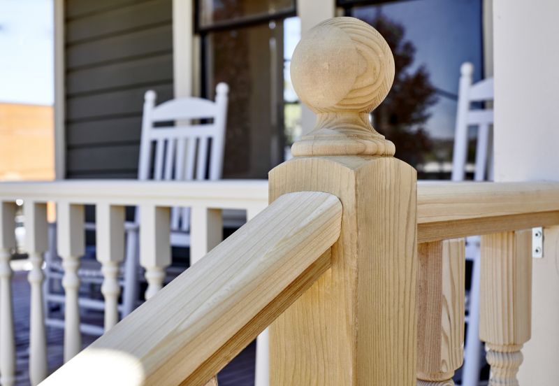 Porch Railing Installation in Conroe, TX