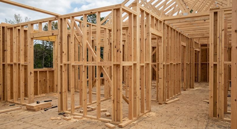 Stud Wall Installation in Wilmington, NC